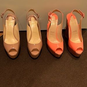 Pick 1 pair of Almost new pair of Christian Loubiton